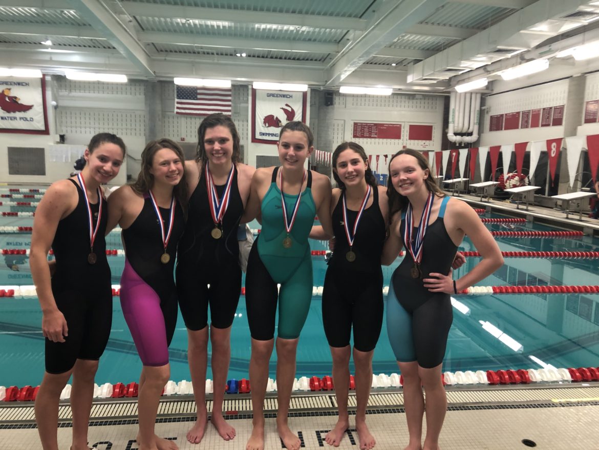 DHS Girls Swimming and Diving All-FCIAC Team - DarieniteDarienite