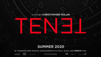 Tenet logo Christopher Nolan film 2019 2020