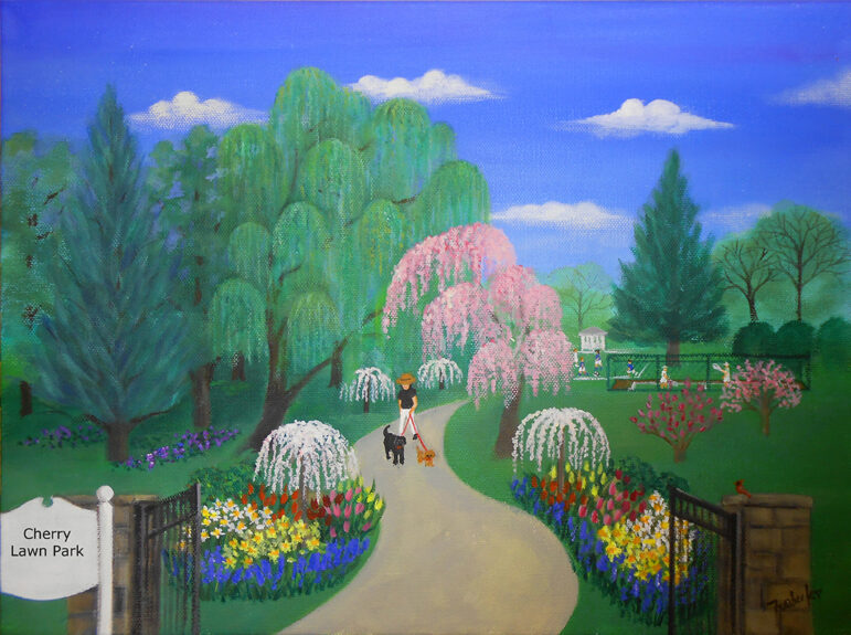"Cherry Lawn Oak Spring" by Nobu Mki 2020