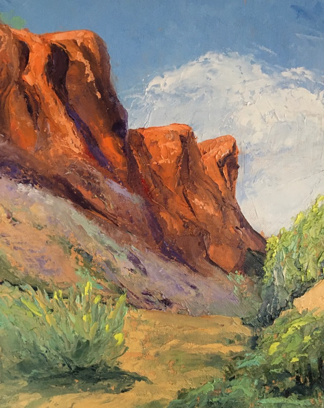 Online Paint and Sip Southwestern Landscapes Susan Fehlinger RAC