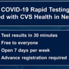 30-min testing COVID-19 in CT Image from Office of Governor Lamont Facebook timeline
