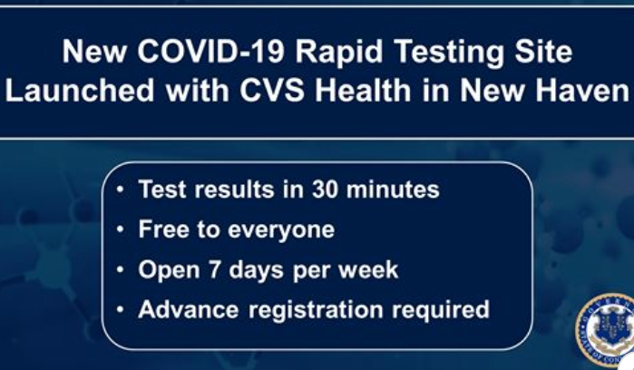 Governor New Covid 19 Testing Site In New Haven Should Get You Results In 30 Minutes Darienitedarienite