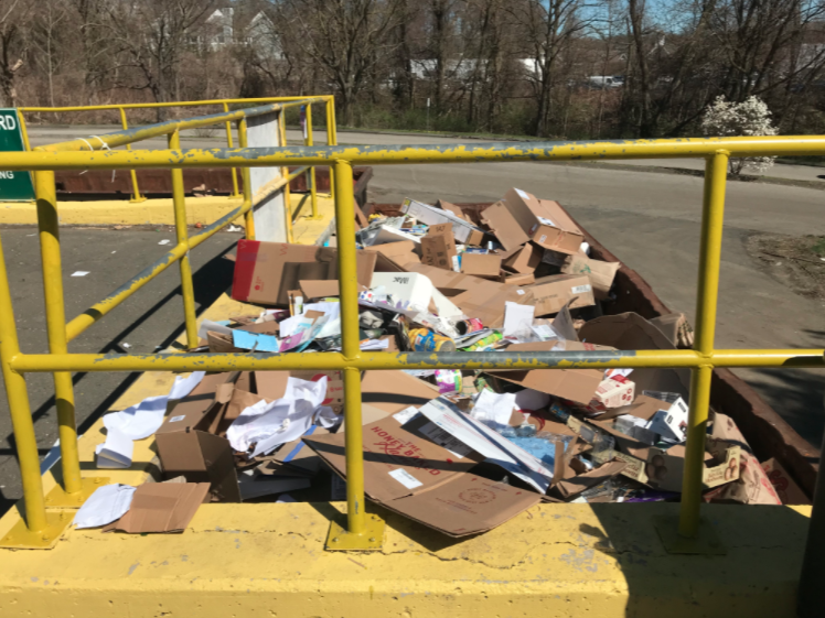 Cardboard Recycling Darien Recycling Center Transfer Station Dump