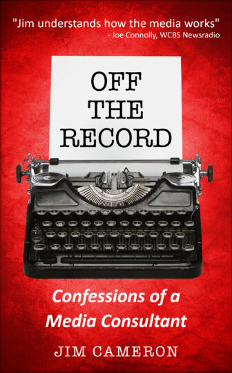 Off the Record Book Cover by Jim Cameron