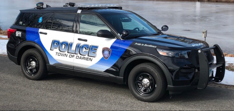 Darien Police Ford Interceptor SUV