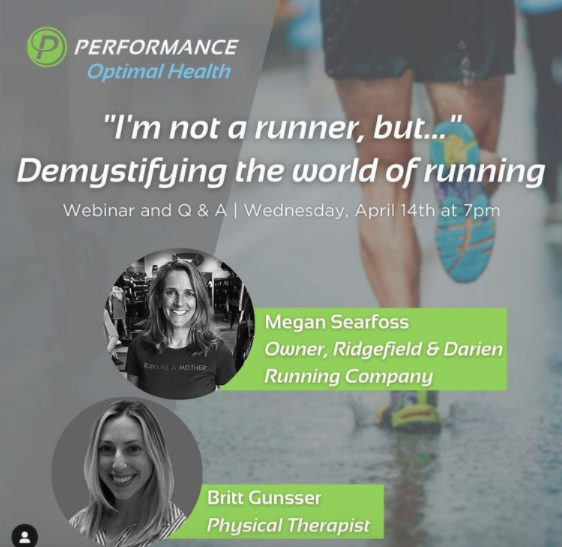 Demystifying the World of Running webinar publicity image