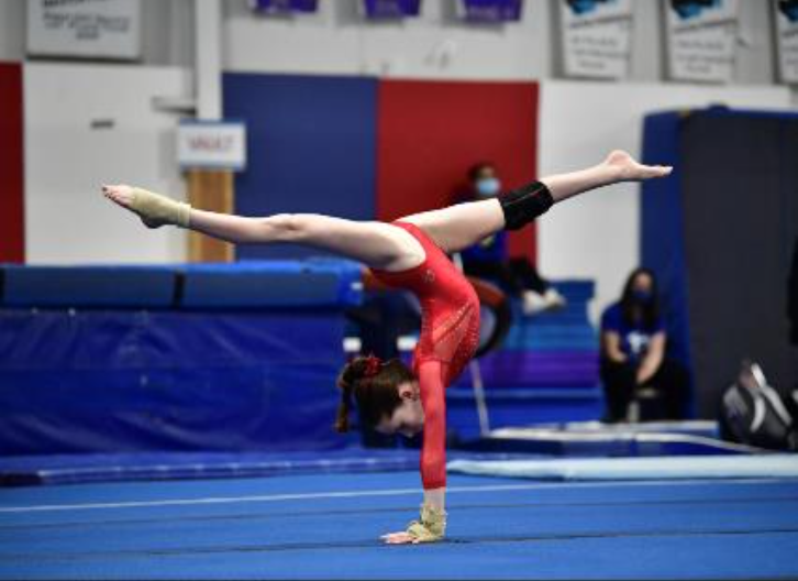 Maddie McGivney Darien YMCA gymnastics