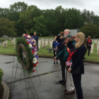 Memorial Day wreath laying