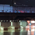 Post Road underpass railroad flooding 09-02-21