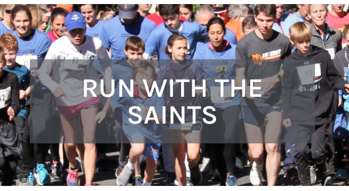 Run with the Saints race St. Luke's Parish St. Luke's Church