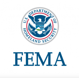 FEMA Square with Homeland Security seal