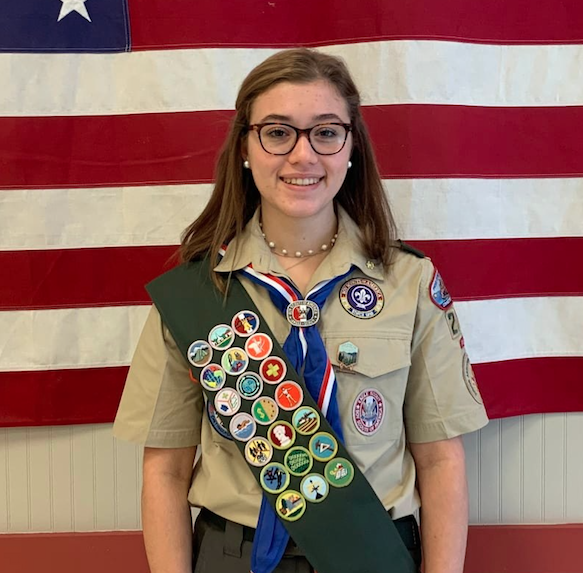 Lindsay Ferretti new Eagle Scout