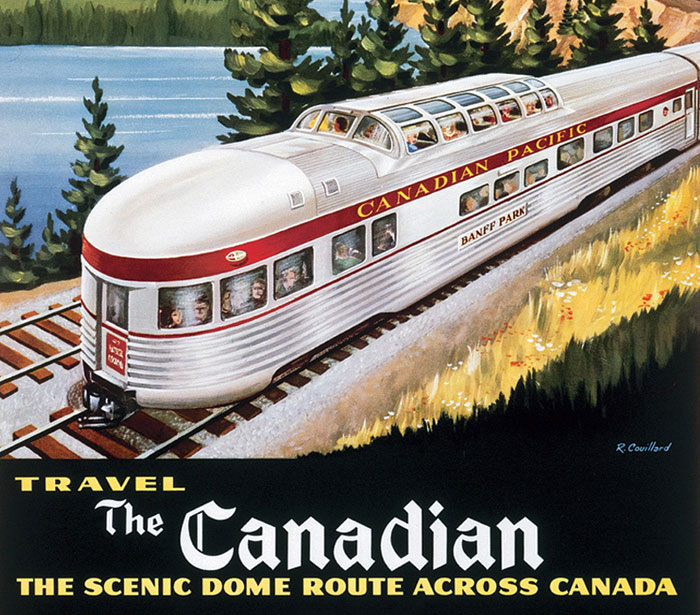 The Canadian overnight train