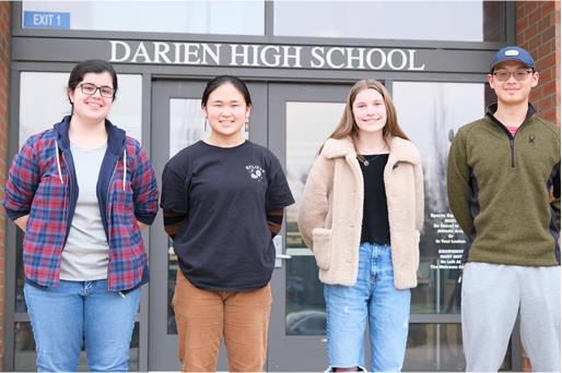 Four Presidential Scholarship Program candidates DHS