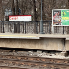 Darien Station Platform Crumbling