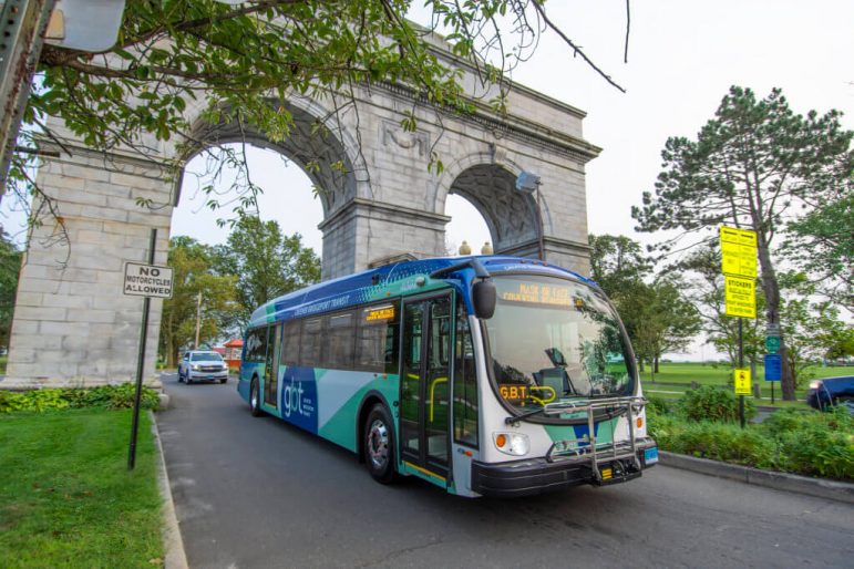 Greater Bridgeport Transit bus
