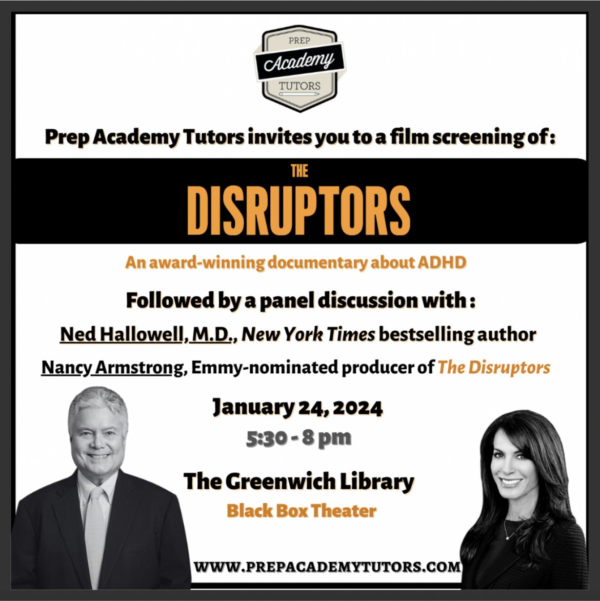 Disruptors movie and panel discussion