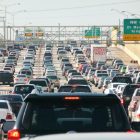 Highway congestion traffic congestion traffic jam