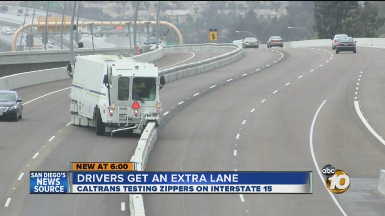 Zipper Lane traffic congestion highway congestion